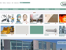 Tablet Screenshot of lupold.de
